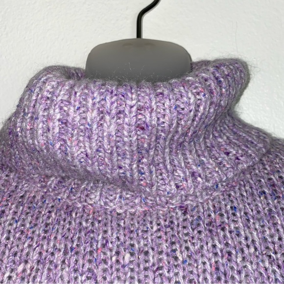 Talbots purple turtle neck pullover sweater - Picture 6 of 6